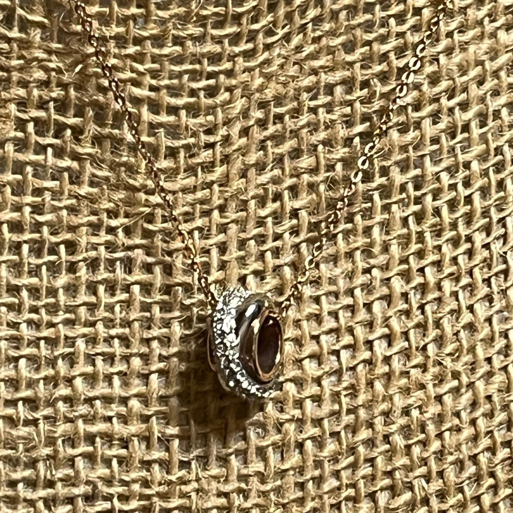 Swarovski Crystal Rose Gold Necklace - Picture 6 of 13
